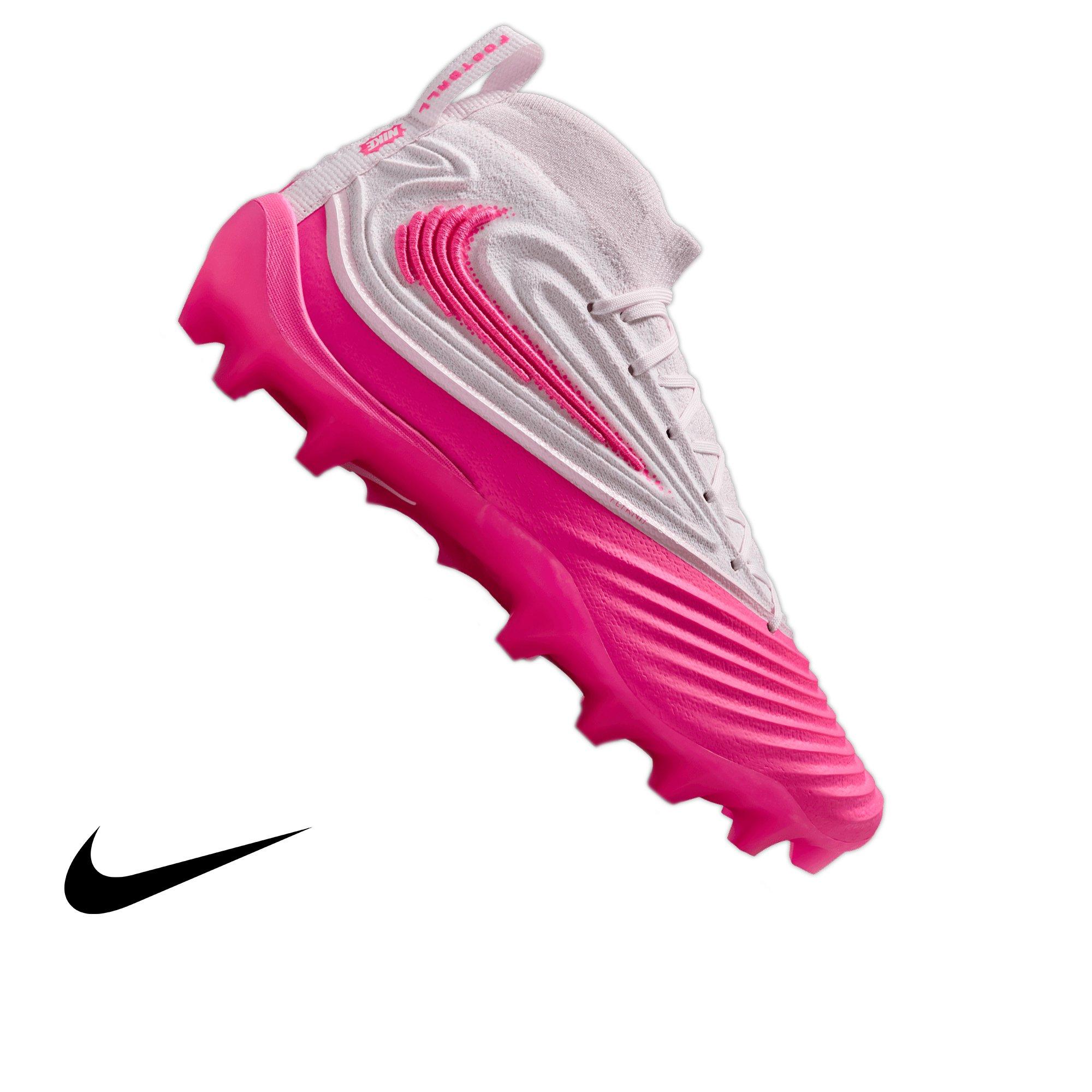 Nike Alpha Menace 5 Elite "Pearl Pink" Men's Football Cleat - PEARL PINK/HYPER PINK/WHITE